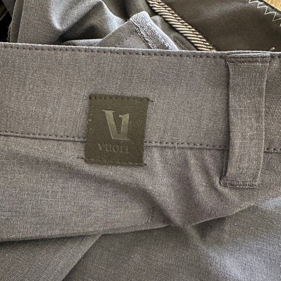 VUORI Men’s 5 Pocket Charcoal Gray Dress Pants Size 38 - Picture 7 of 8